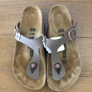 NEW Birkenstock Gizeh Thong Sandals Mocha